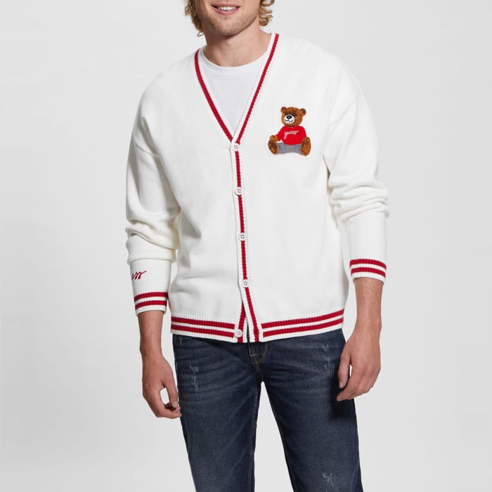 Cardigan Liam - blanc