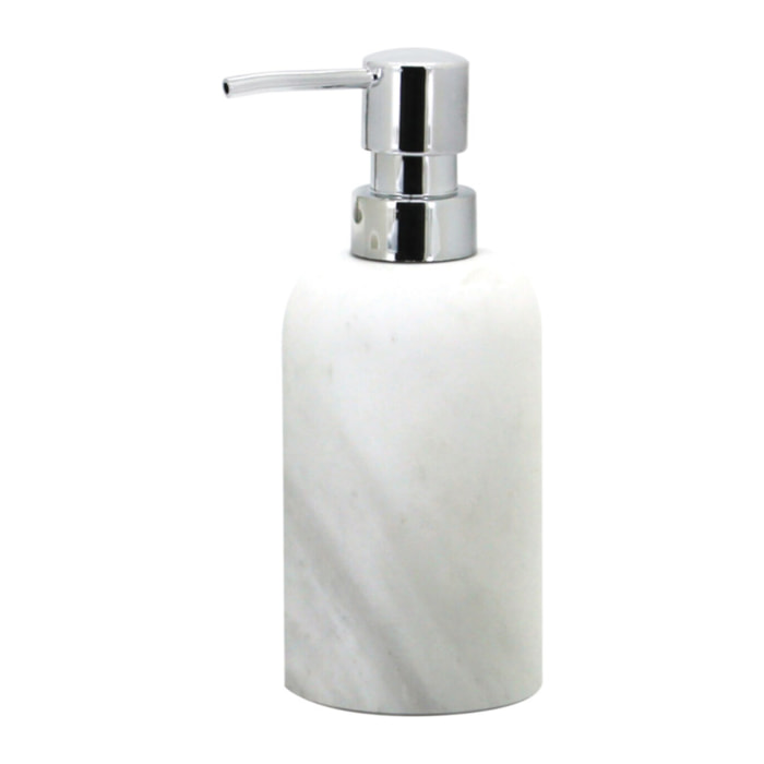 Distributeur de savon Marbre SANA Blanc Spirella