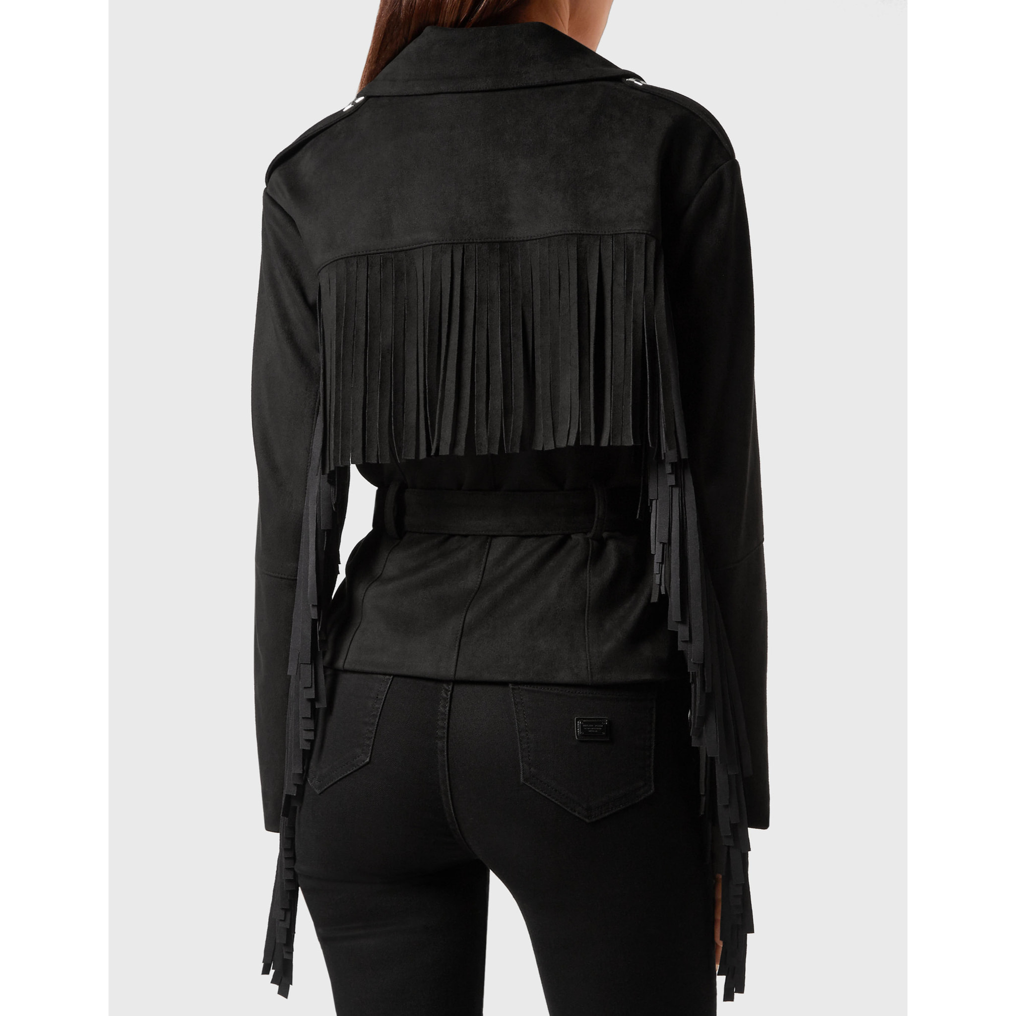 PHILIPP PLEIN Biker Jacket STARS