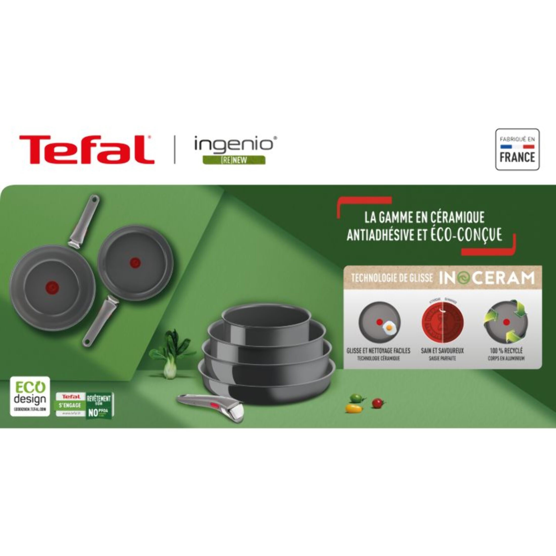 Poêle TEFAL Ingenio Renew 24cm L2600402