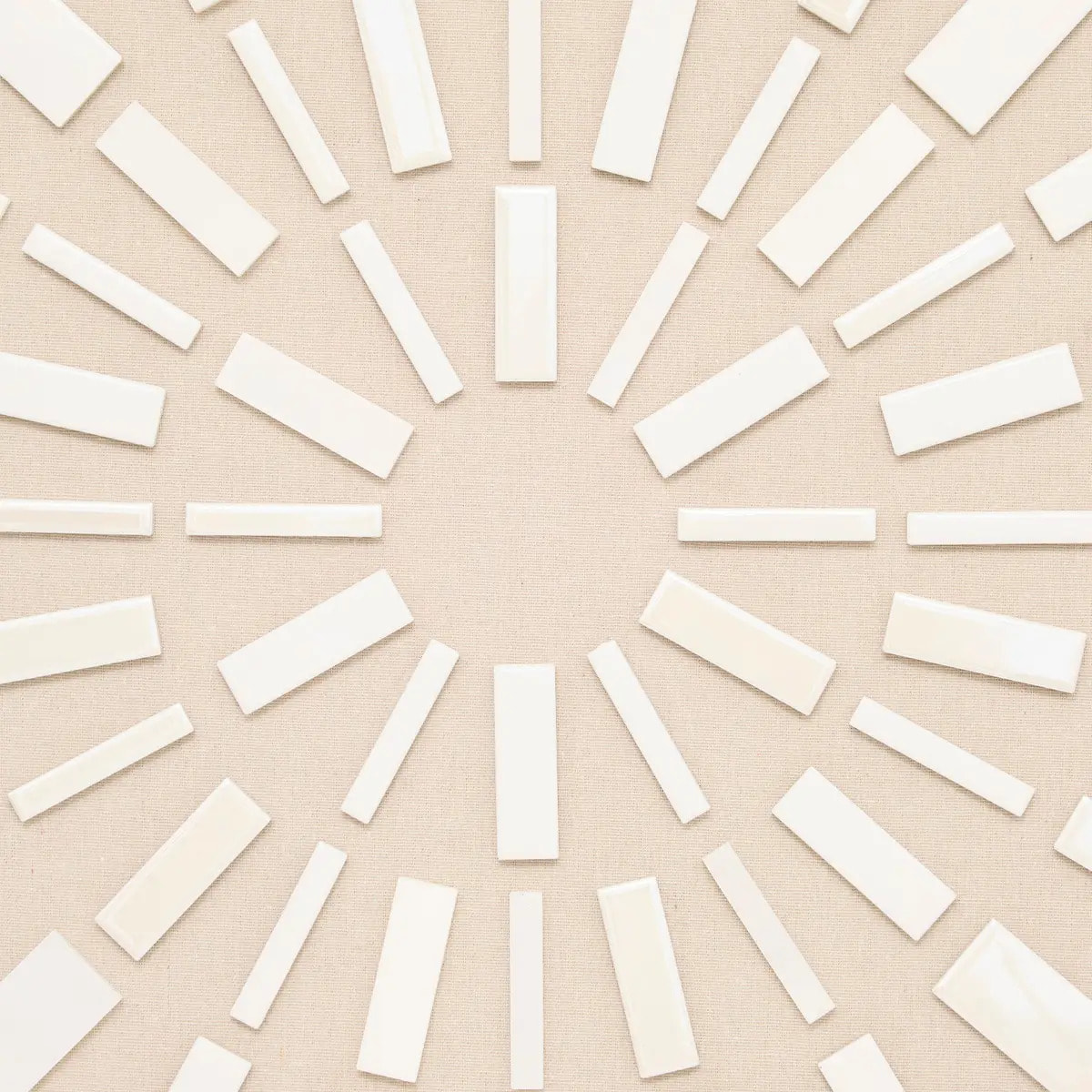 Toile 3D Houria beige 78x78cm