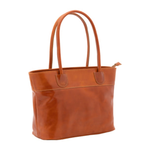 Borsa a tracolla da uomo in vera pelle - Modello False - 100% pelle - 40.0 x 27.0 x 14.0 cm