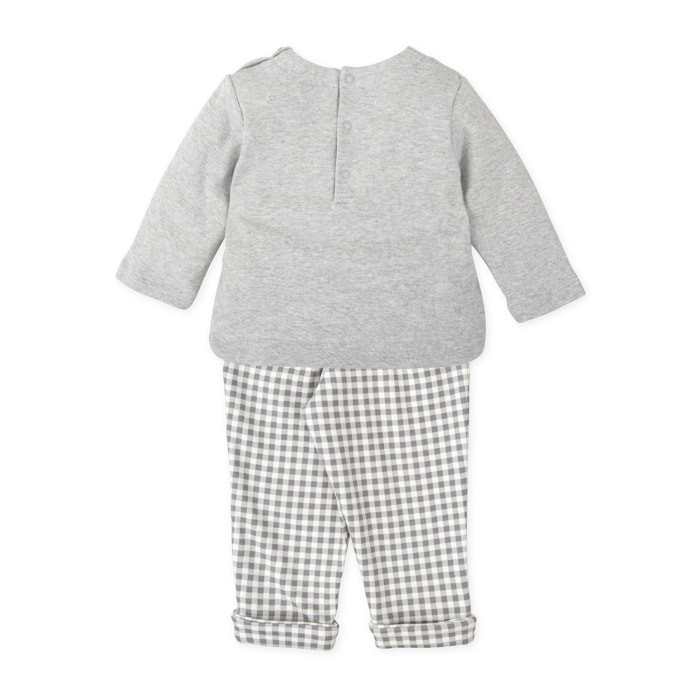 CONJUNTO 2 PZAS. GRIS - Gris