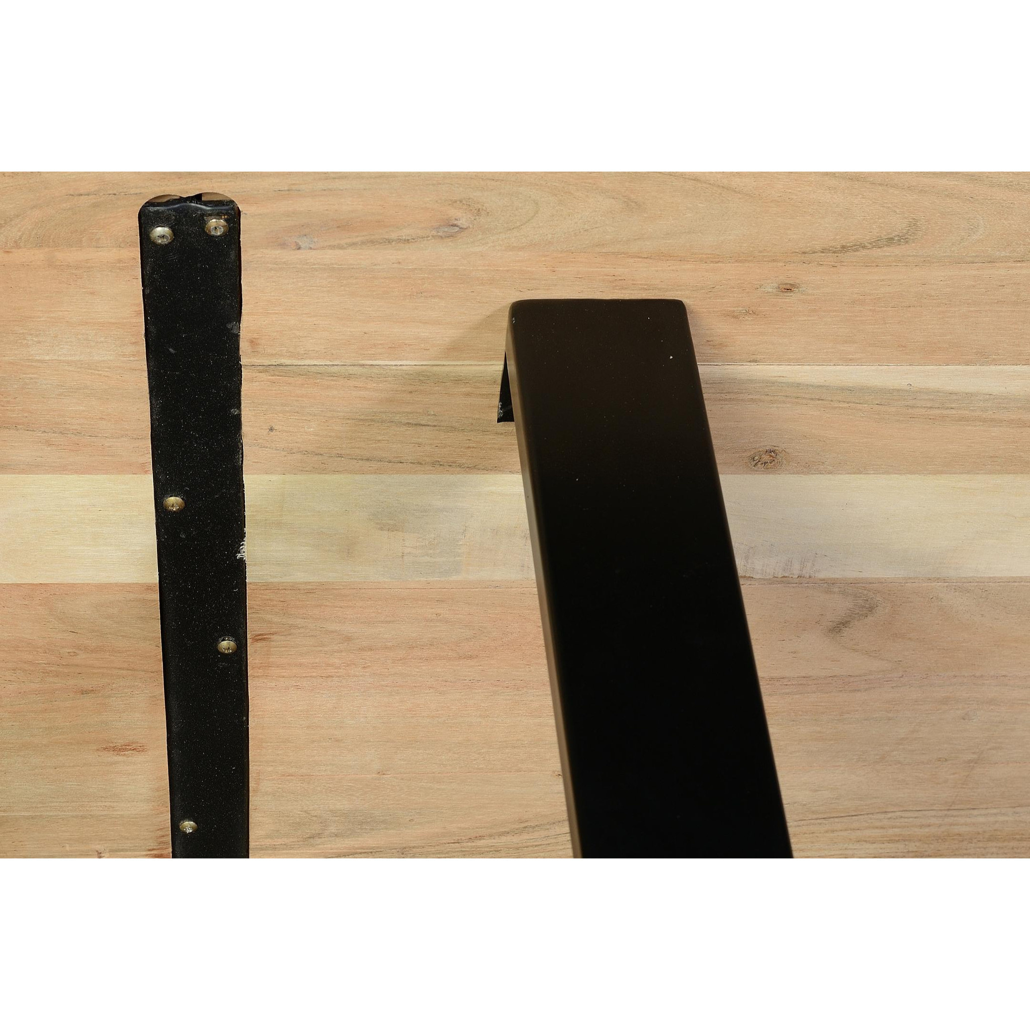 Mesas de Comedor de Madera de Acacia 200 Cm Estilo Rústico Moderno