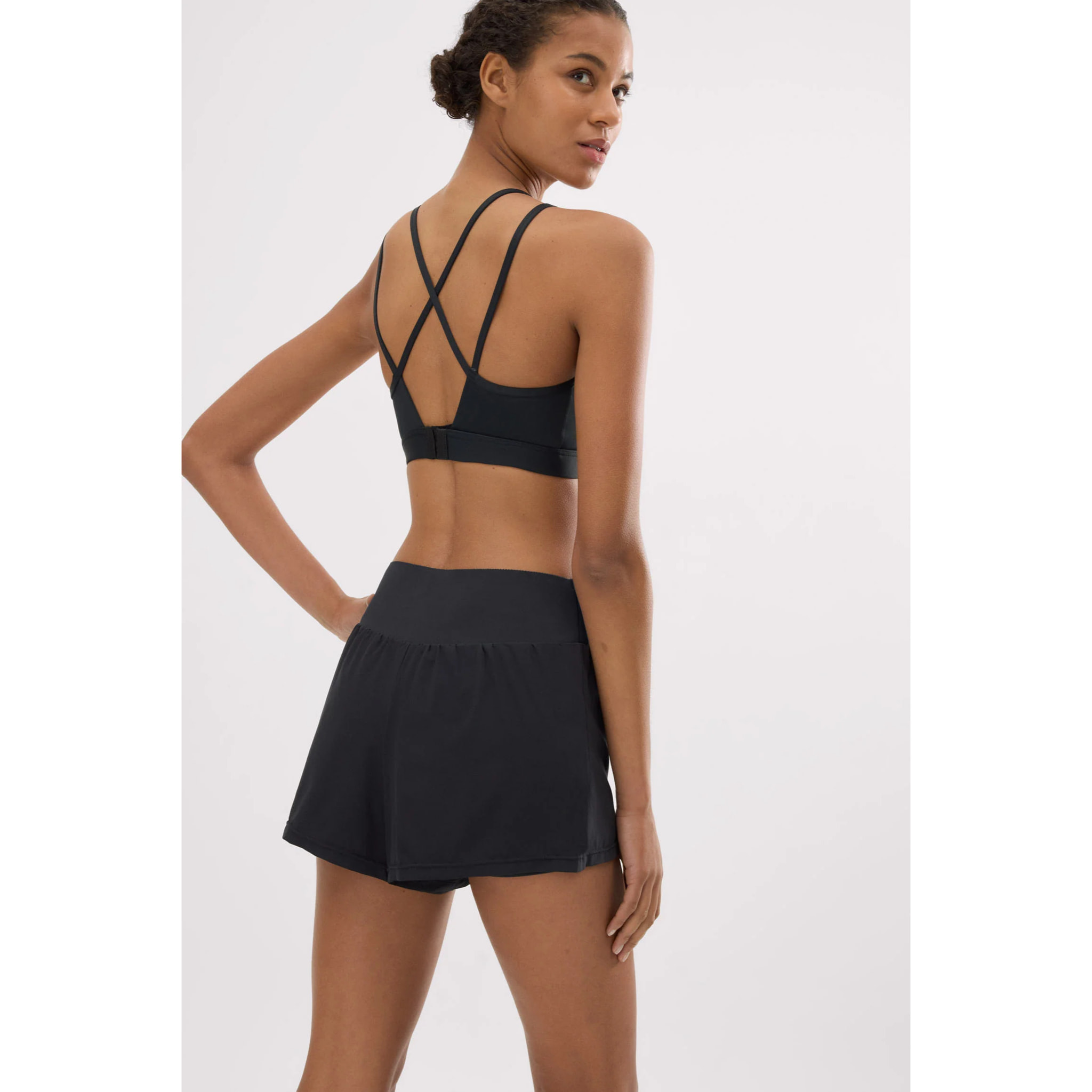 Short sportivi Nero