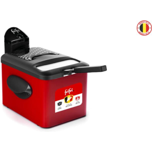 Friteuse semi-professionnelle FRIFRI 1905 Rouge Duofil 1kg