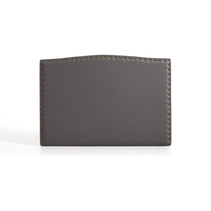 Cabecero para Cama Ambar de Polipiel Color Gris