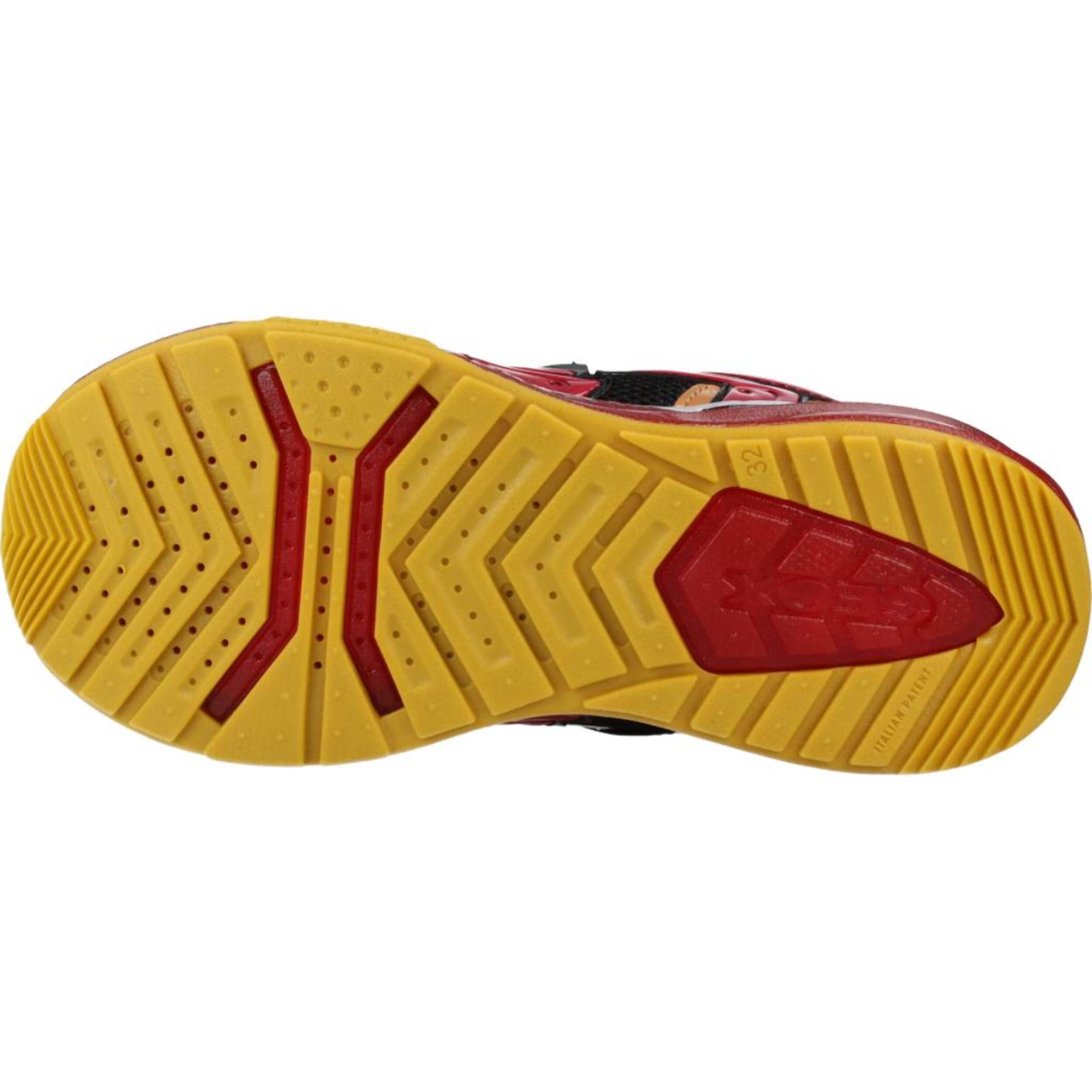 Zapatillas Niño de la marca GEOX  modelo J BAYONYC BOY C ROJO