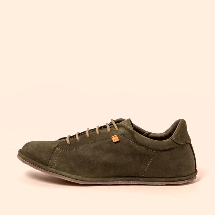 Zapatos N5671 NOBUCK LAVADO KAKI/ BARE color Kaki