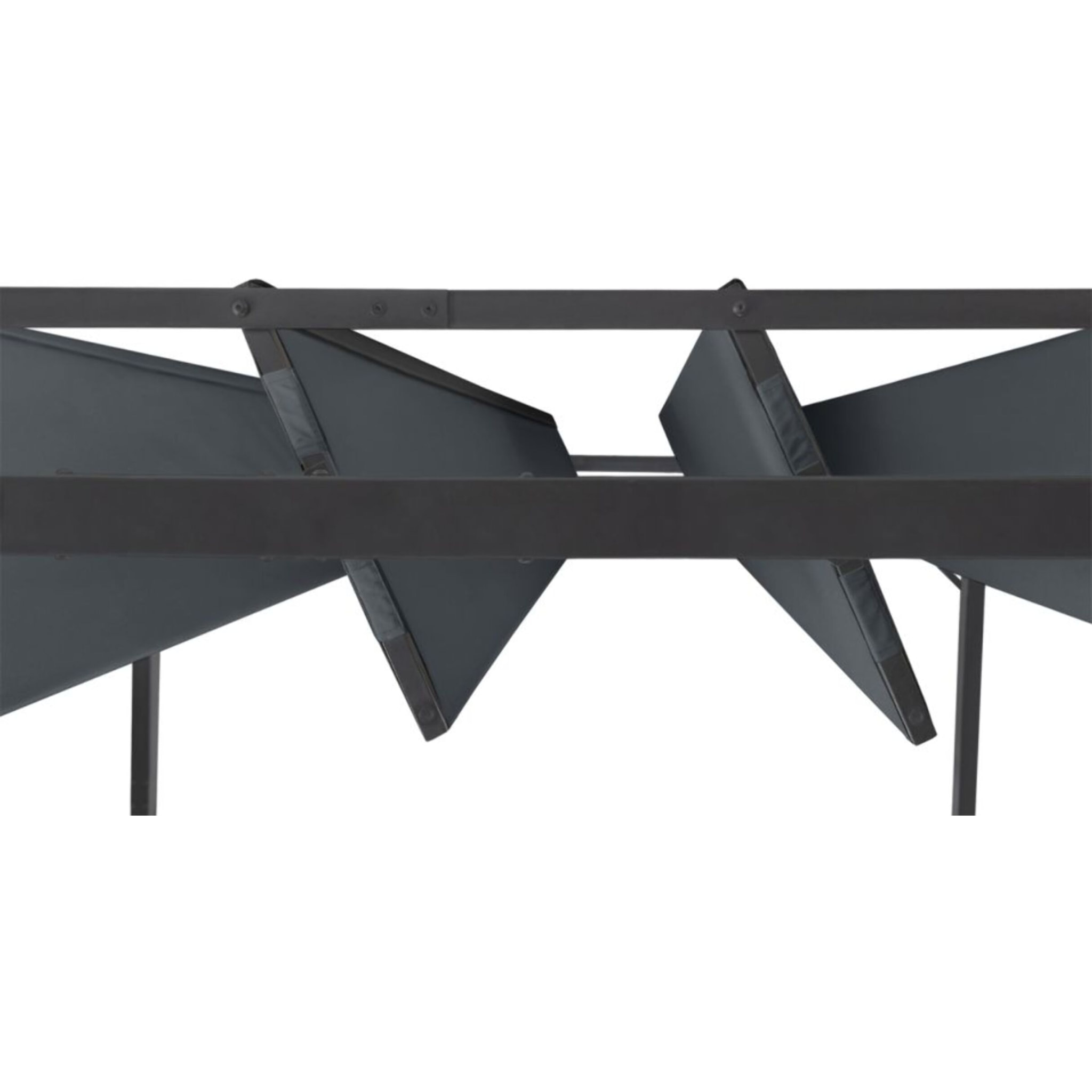 Pergola Venice 3x6m toit lames orientables gris