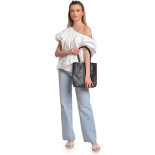 Shopper Anna Luchini Nero