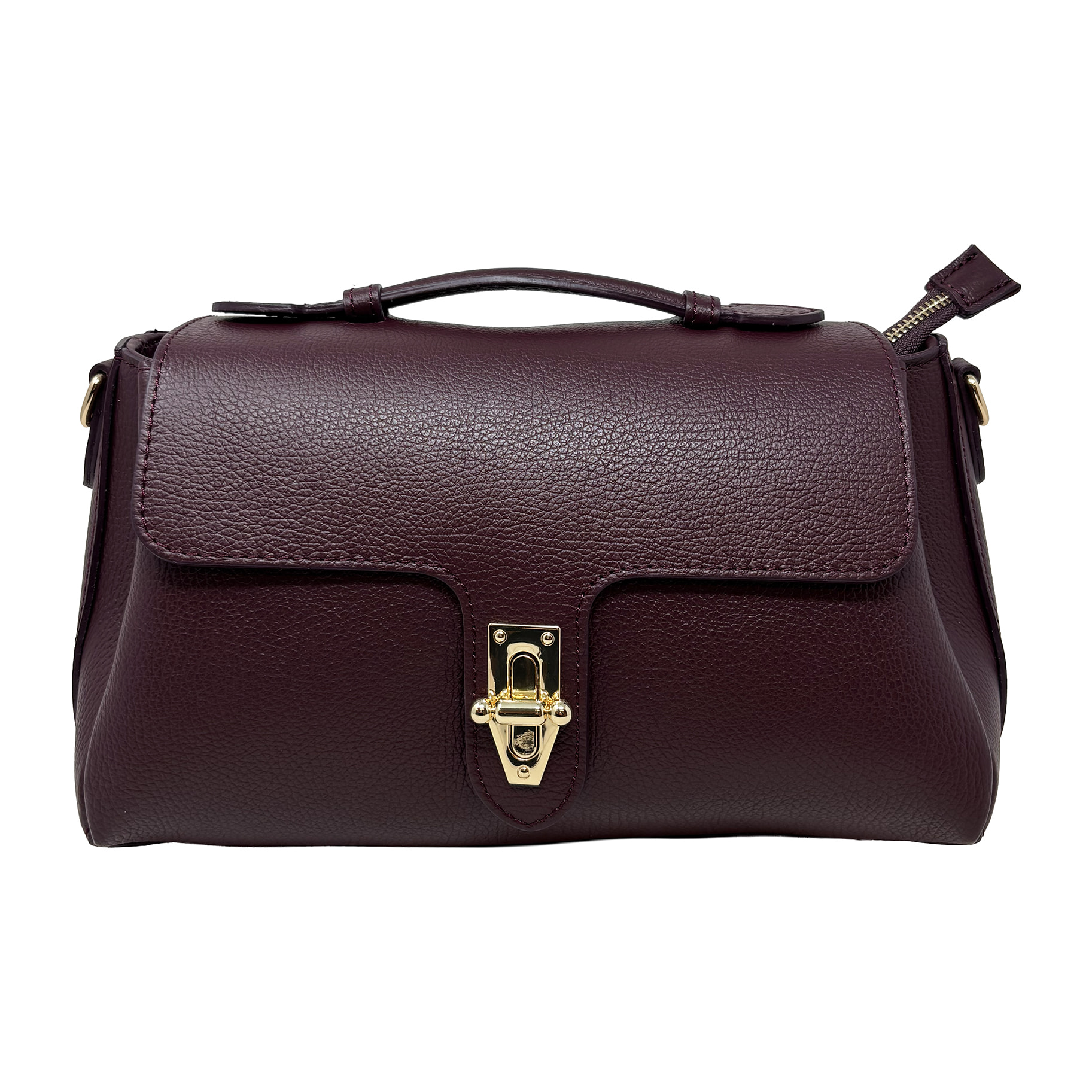 Borsa a Mano Elegante in Vera Pelle Made in Italy