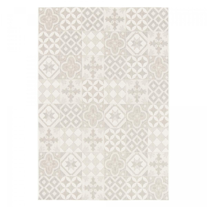 Tapis extérieur tissé kilim rectangle FUDI