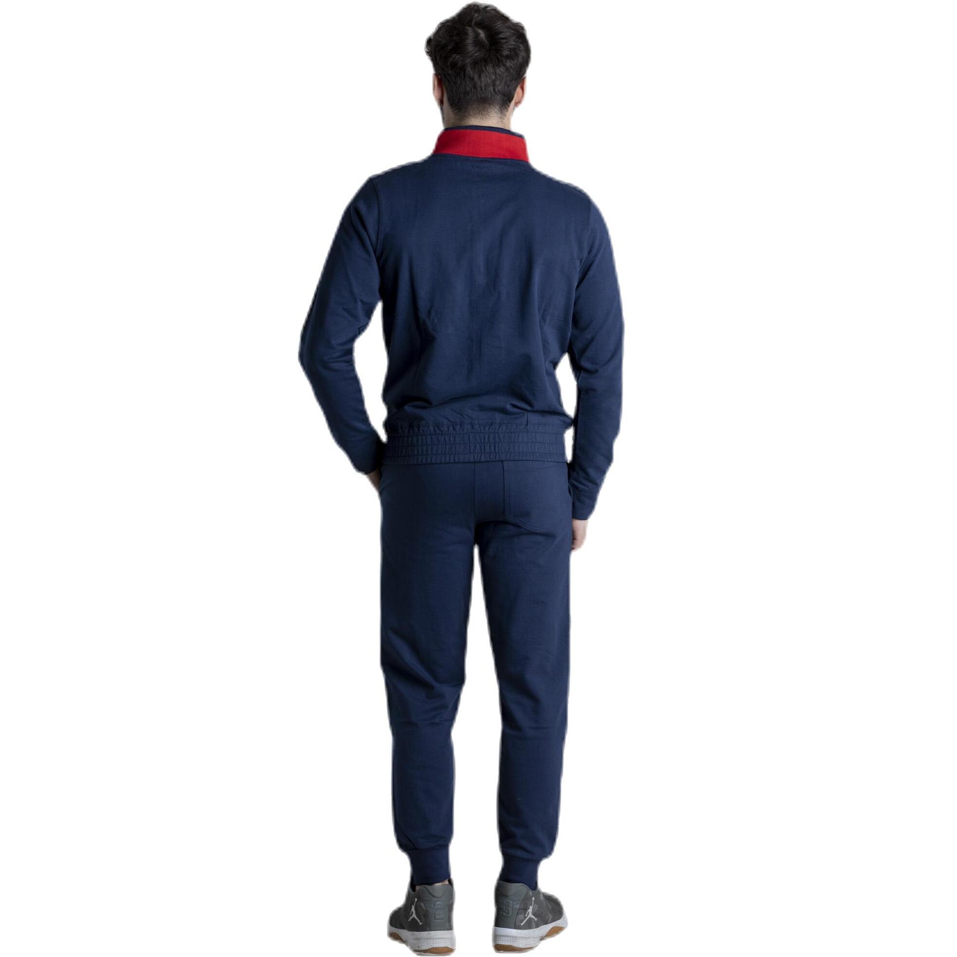 Tuta real boxing Felpa con zip e pantalone da uomo Jumpsuits Set