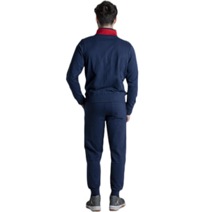 Tuta real boxing Felpa con zip e pantalone da uomo Jumpsuits Set