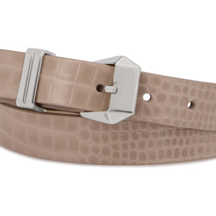 PHILIPP PLEIN Leather Belt Cocco