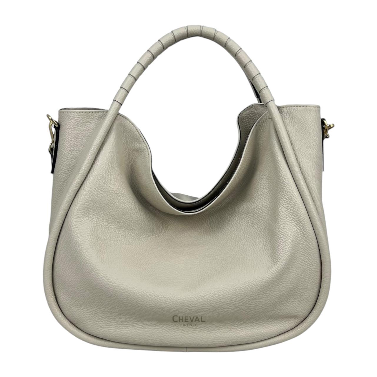 Borsa a spalla Cheval Firenze Grace Beige