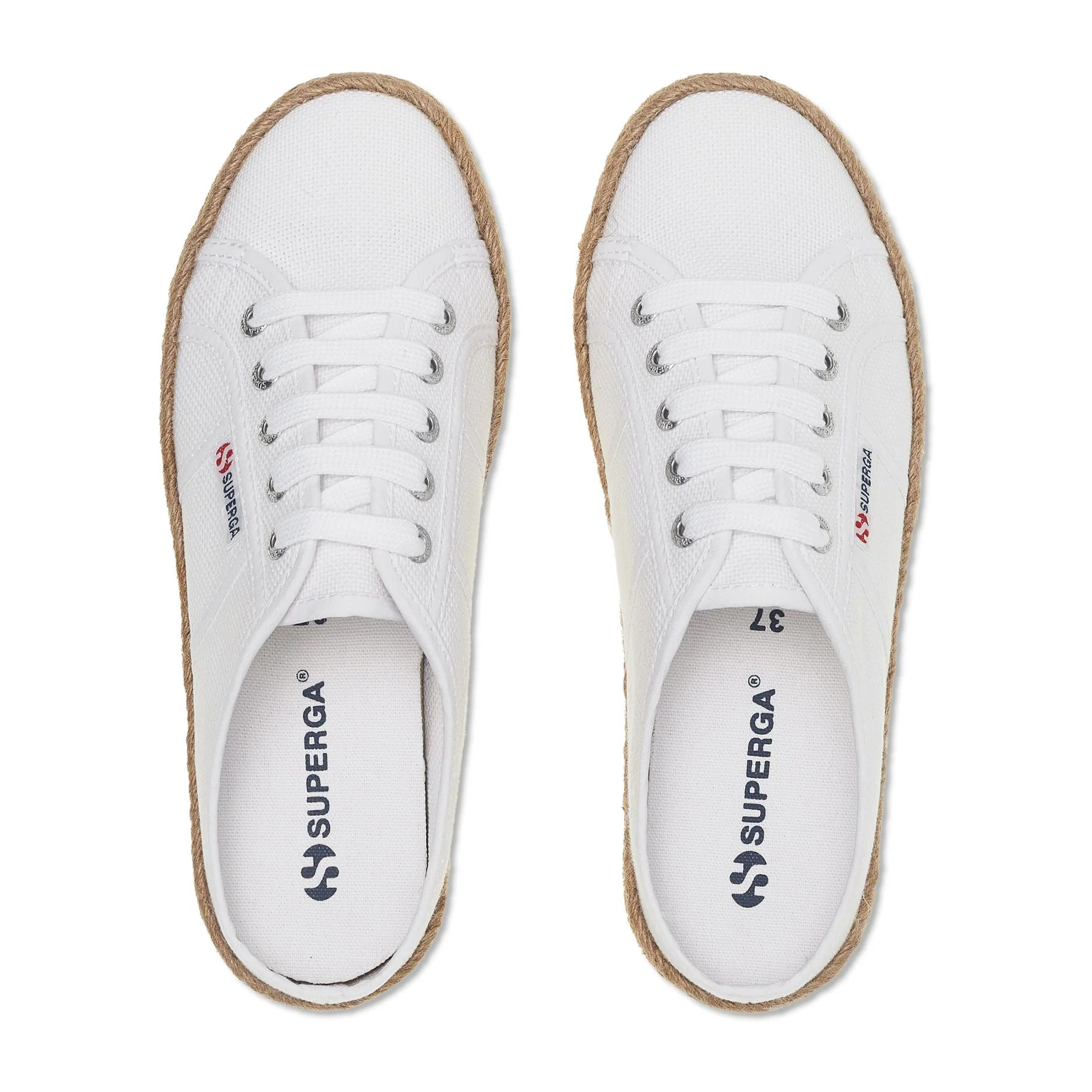 Scarpe da donna Superga Bianco 2402 Rope