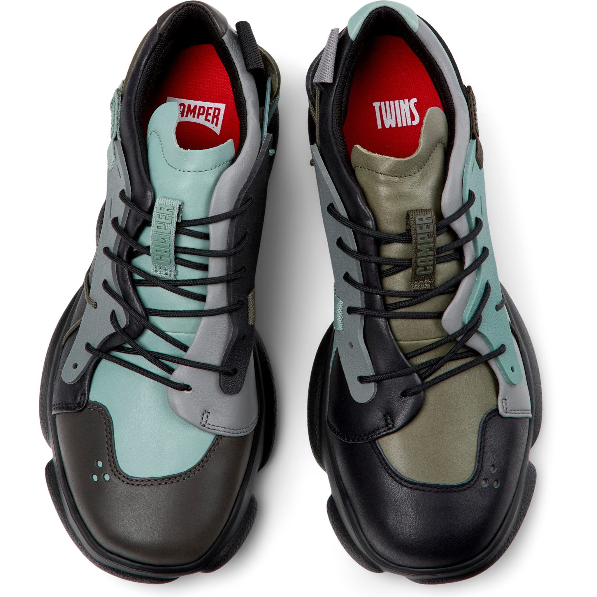 Zapatillas - CAMPER Karst Twins - Multicolor - Cuero liso