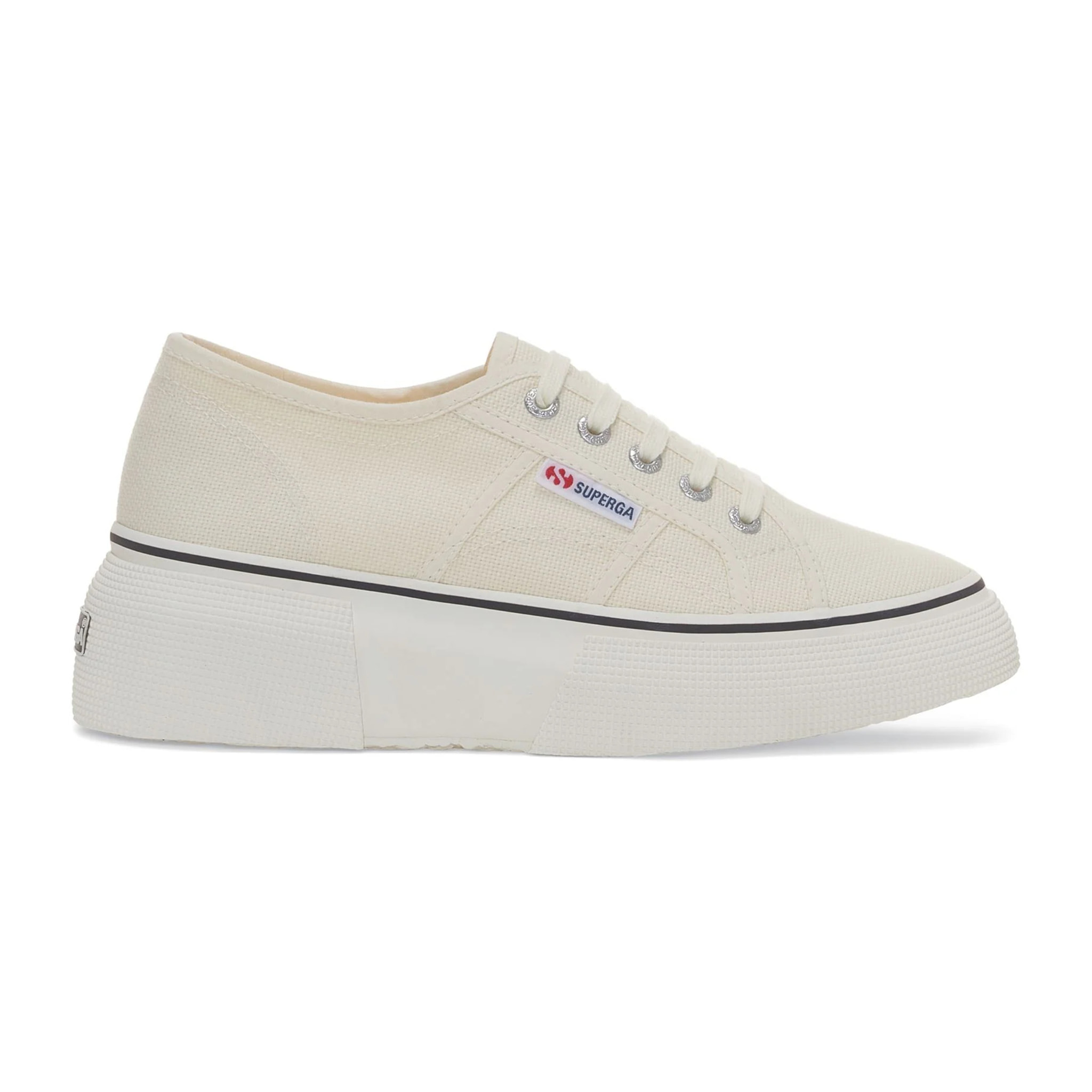 Scarpe da donna Superga Beige 2287 BUBBLE LINE