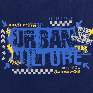 Mochila Gabol SKULL azul e impermeable