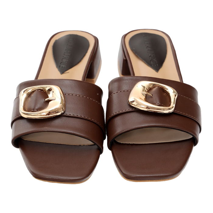 Sandali con accessorio - tacco 3,0 cm