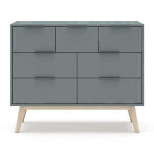 Cómoda Numa Verde Salvia - Oak Soft