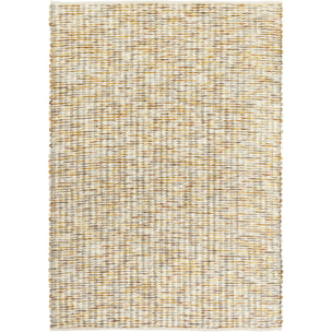 Tapis kilim fait main en laine motif faux uni FIDE