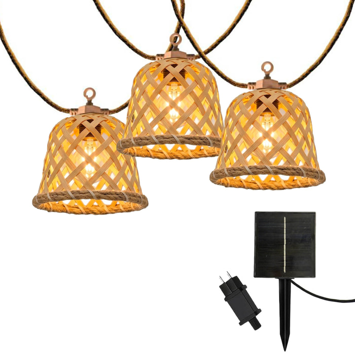Guirlande solaire MALY 10 LED 8M