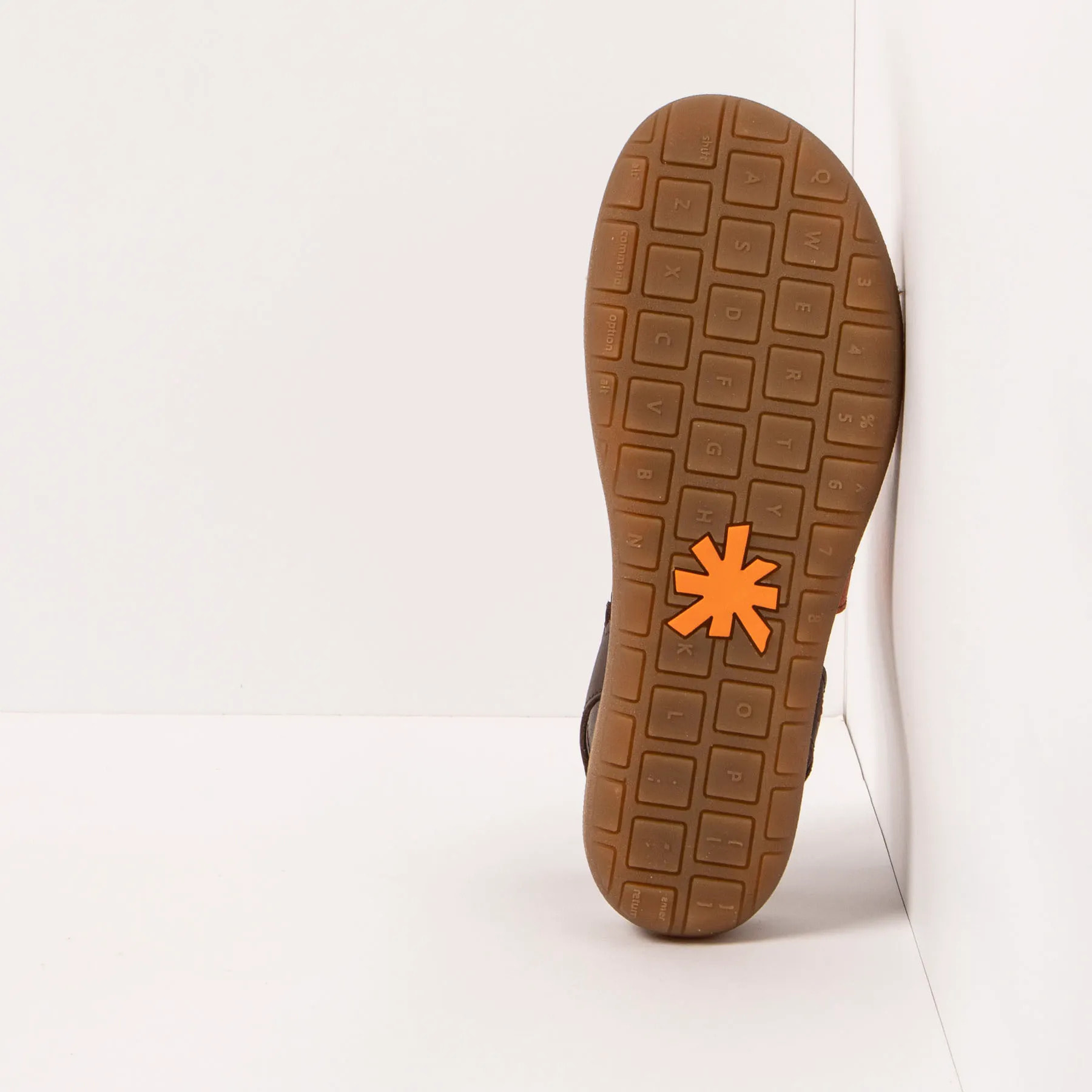 Sandalias 1714 NAPPA BROWN-ORANGE /RHODES color Brown-orange