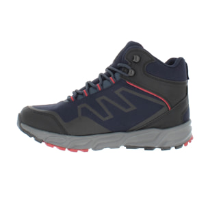 Armata di Mare Scarpe Alte Uomo Trekking Outdoor Escursionismo Waterproof con Soletta Rimovibile in Memory Foam AMU W22T300 Navy Red