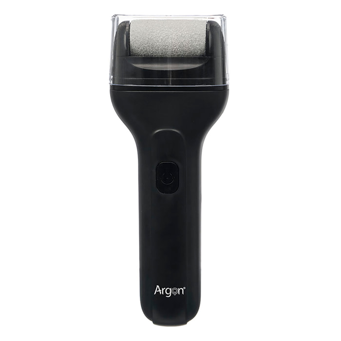 Lima electrica negra para pies. Con batería recargable de 1200mah.