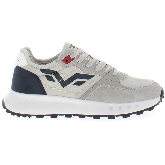Armata di Mare Scarpe Uomo Sneakers Casual Stringate con Soletta Rimovibile in Memory Foam AMU 1D929 Grey