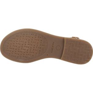 Sandalias Niña de la marca GEOX  modelo J SANDAL KARLY GIRL MARRON CLARO