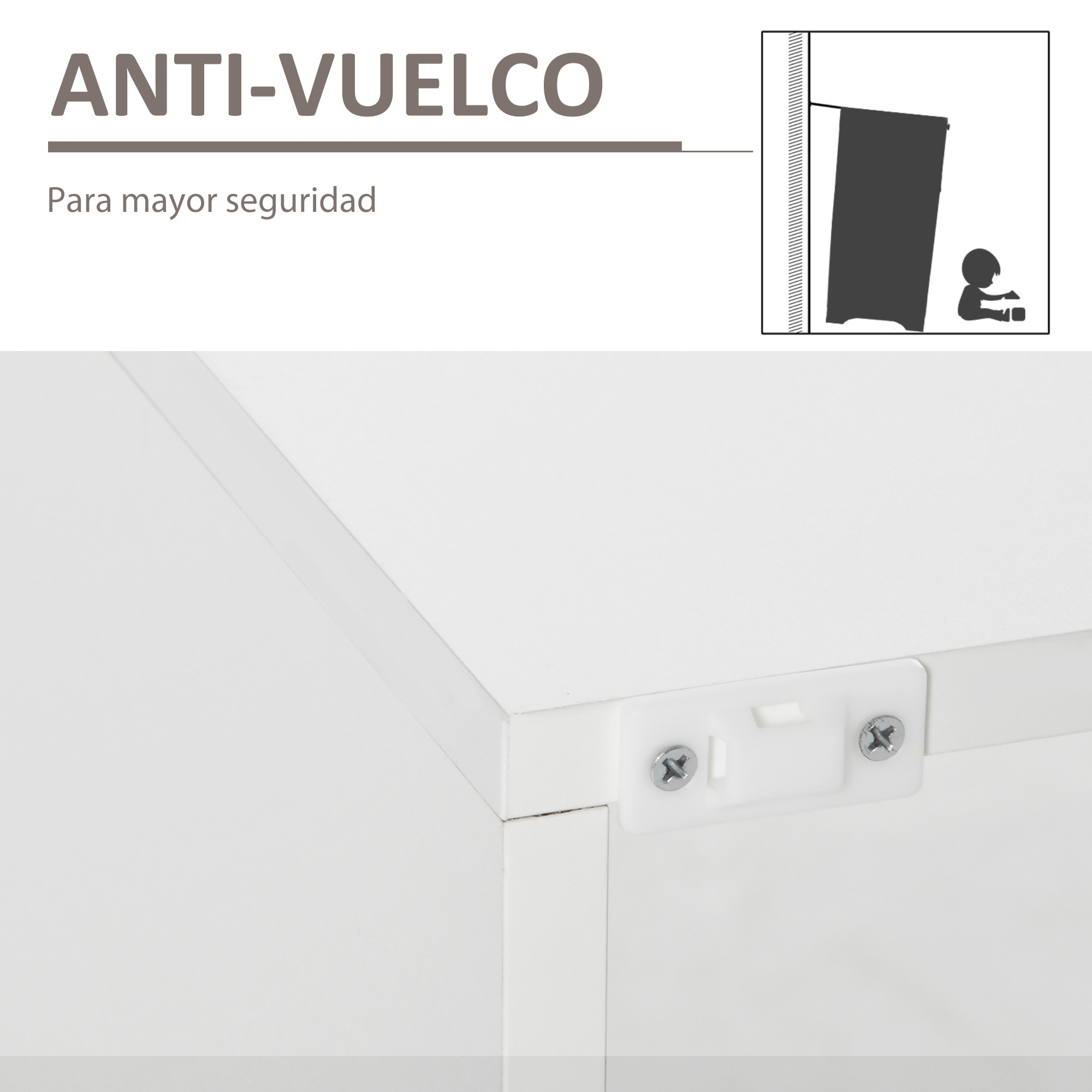 Aparador Moderno con Luces LED Mueble Buffet con 1 Puerta de Alto Brillo Cierre a Presión Estantes Ajustables y Control Remoto 97x35x83 cm Blanco