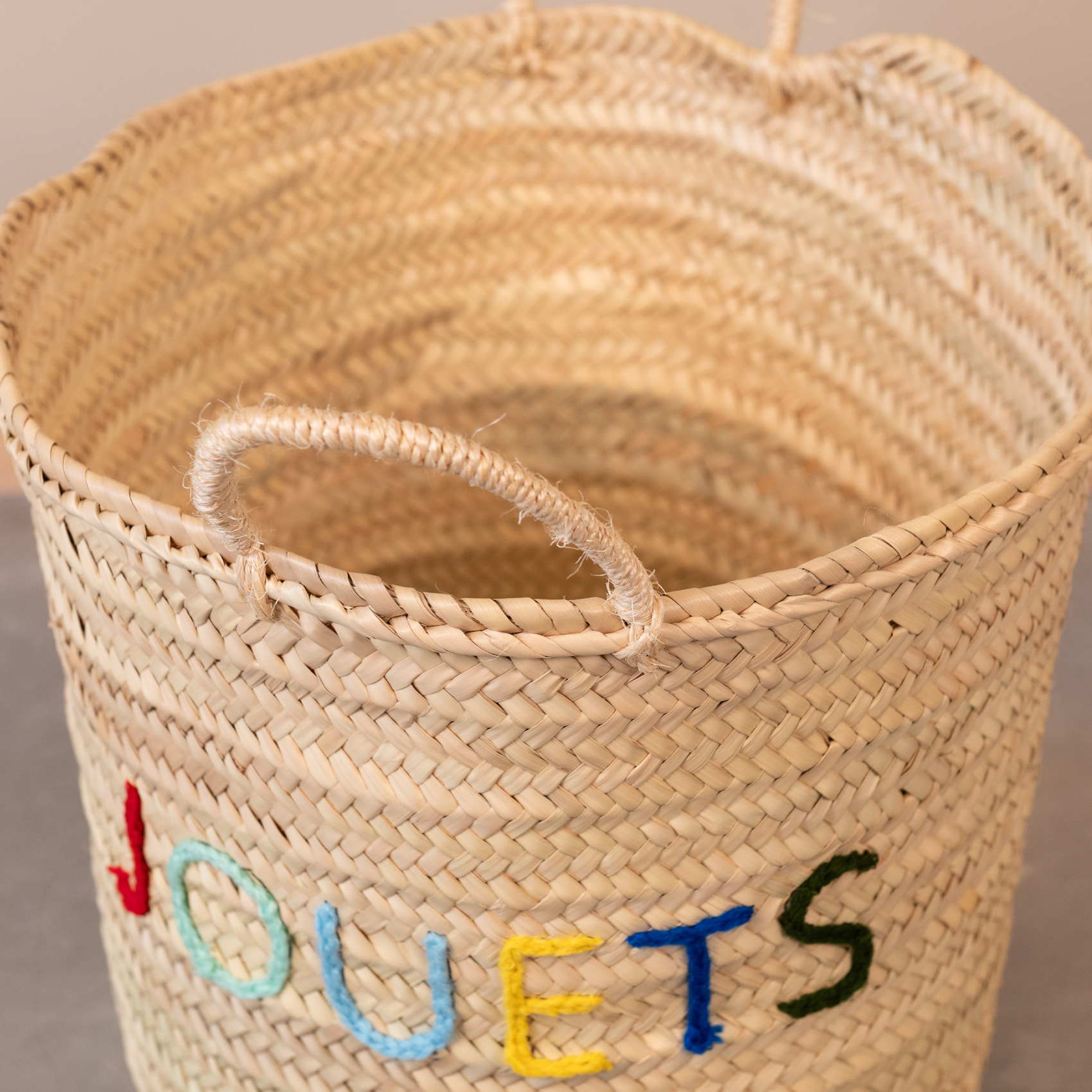 Panier de rangement 'Jouets ' - Naturel