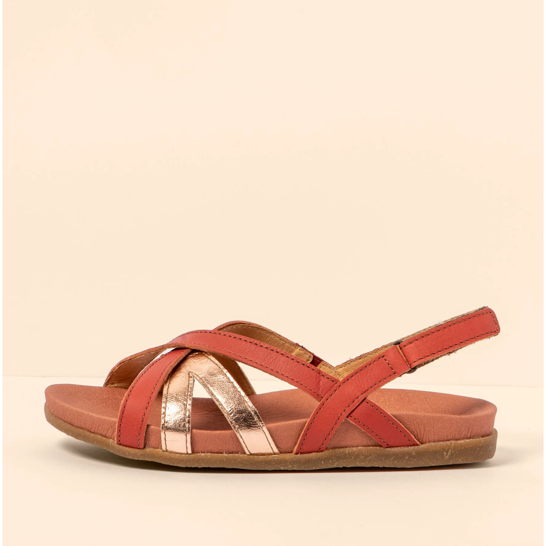 Sandalias N5653 MULTI LEATHER FRAMBUESA / ZUMAIA color Frambuesa