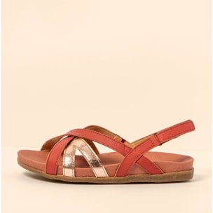 Sandalias N5653 MULTI LEATHER FRAMBUESA / ZUMAIA color Frambuesa