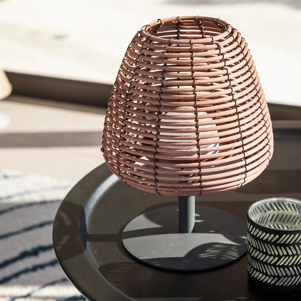 4 Lampe de table STANDY BOHEME H25CM