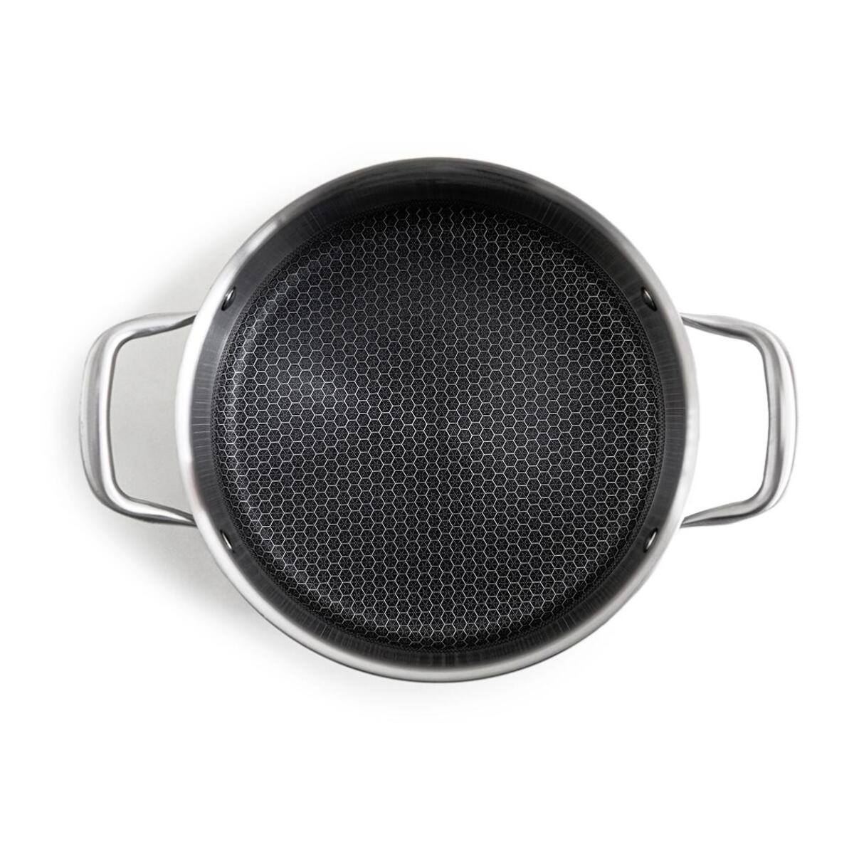 Marmite   triplex avec couvercle - "BlackSteel"