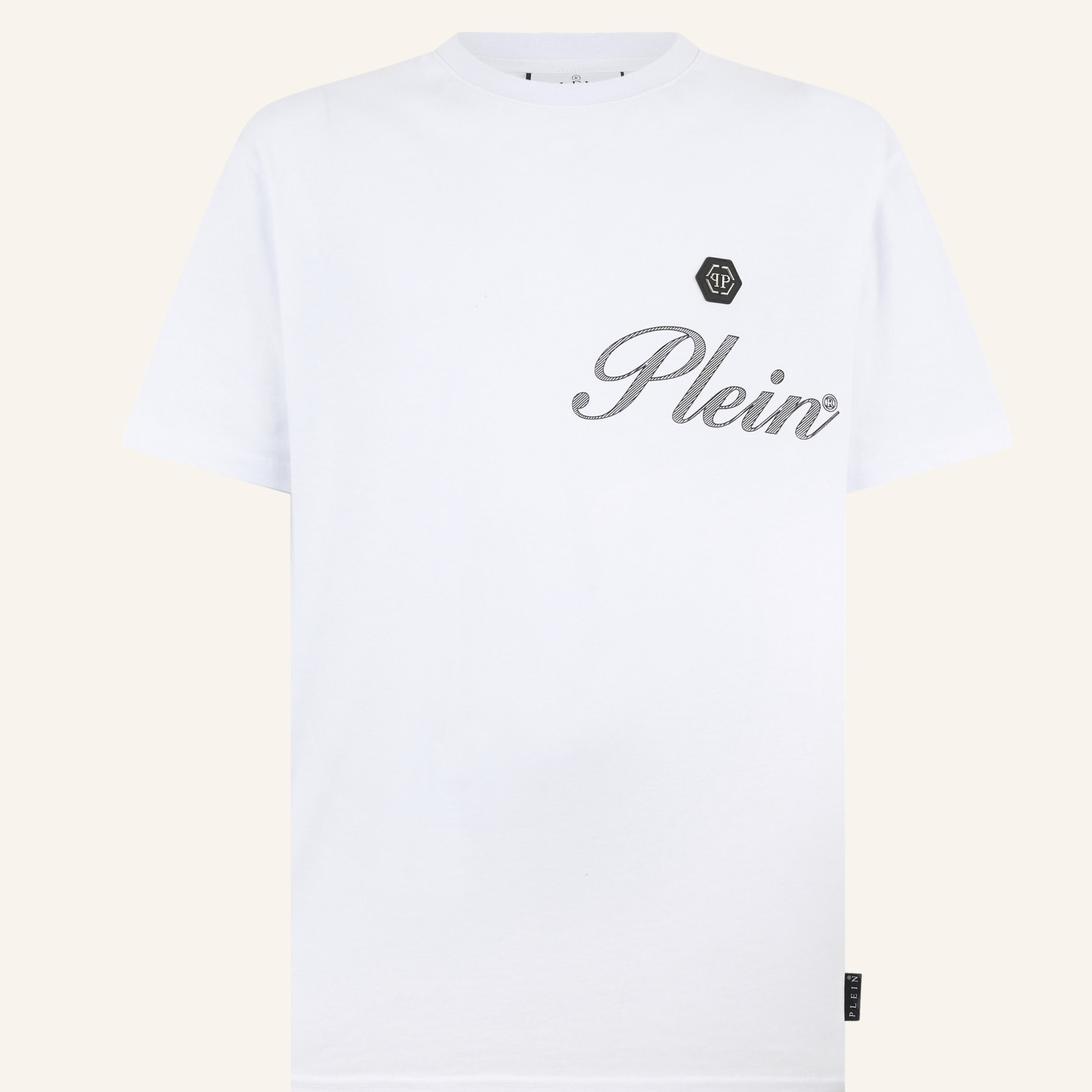 PHILIPP PLEIN Round Neck T-Shirt Signature