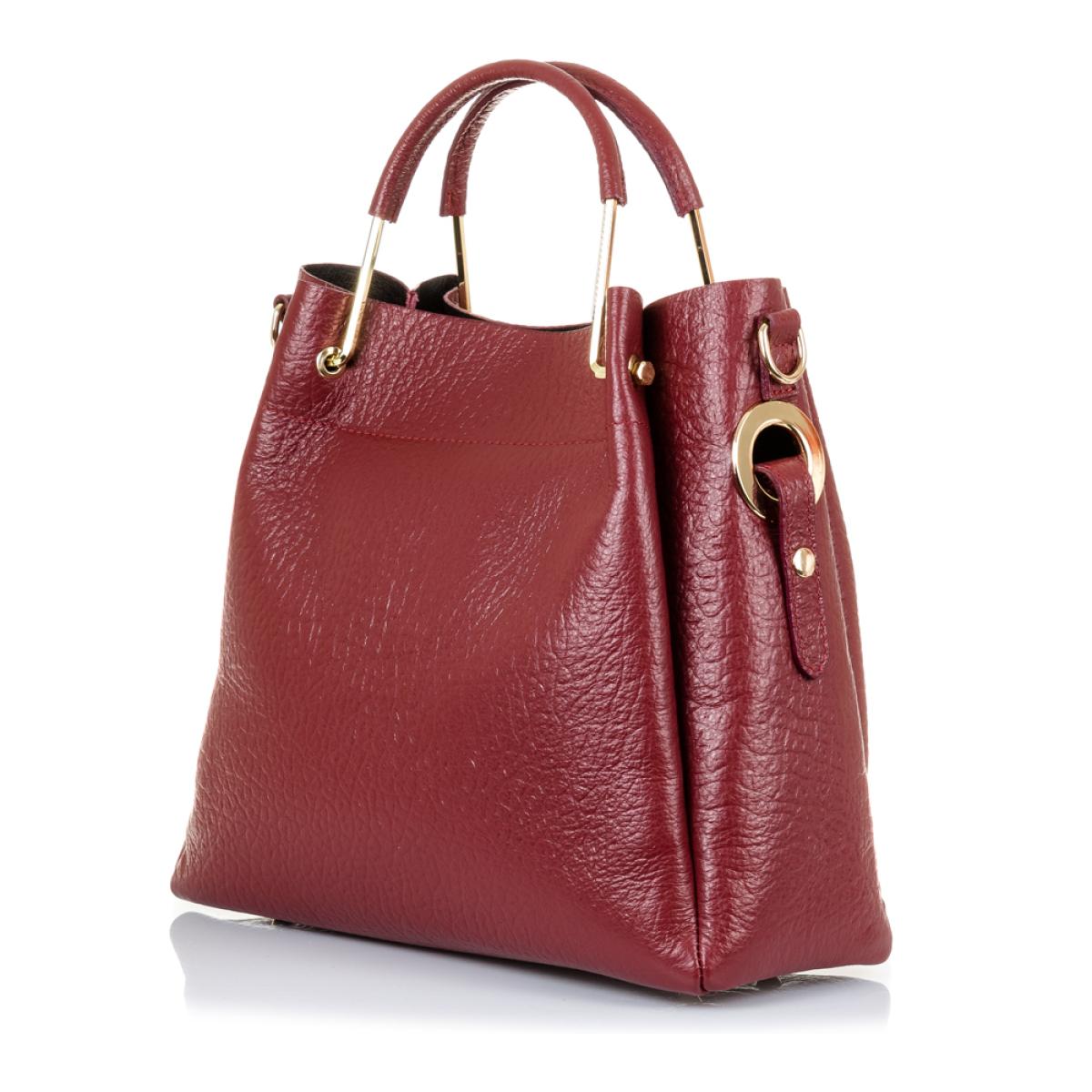 Vivalda Borsa shopping donna in vera pelle Dollaro