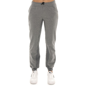 Pantalone invernale donna, fondo in costina, inserti in treccia Leone 1947 Braid