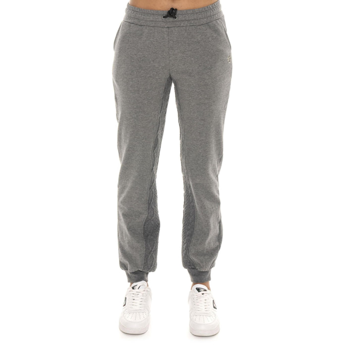 Pantalone invernale donna, fondo in costina, inserti in treccia Leone 1947 Braid