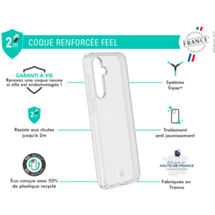 Coque FORCE CASE Samsung galaxy A16 Transparent