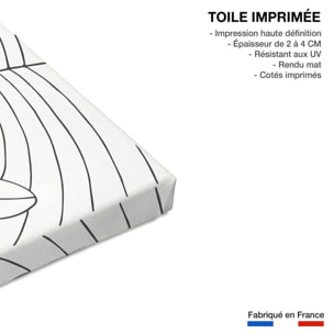 Tableau surfeuse Toile imprimée