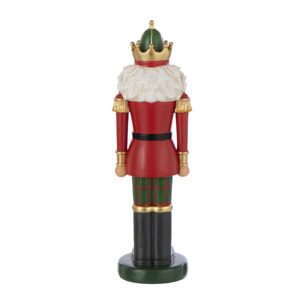 J-Line figurine Casse-Noisette Sur Pied - polyrésine - rouge/vert foncé - small