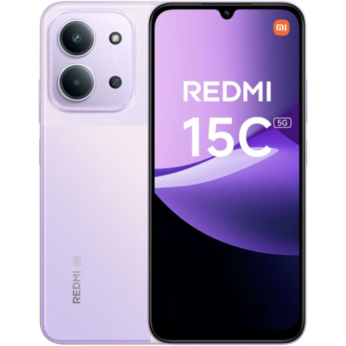 Smartphone XIAOMI Redmi 15C 256Go Violet 5G