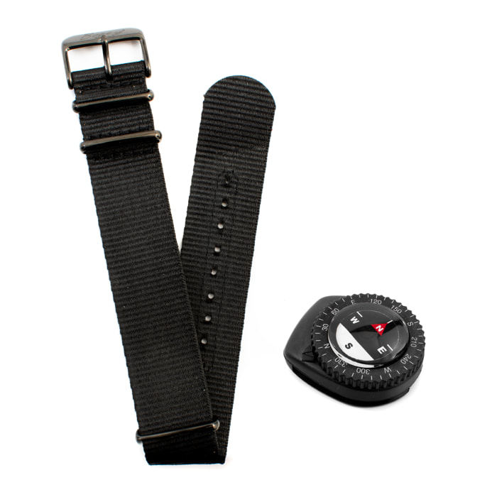 Reloj Bogey BSFS004YLBK Hombre Analogico Cuarzo con Correa de Caucho y nylon