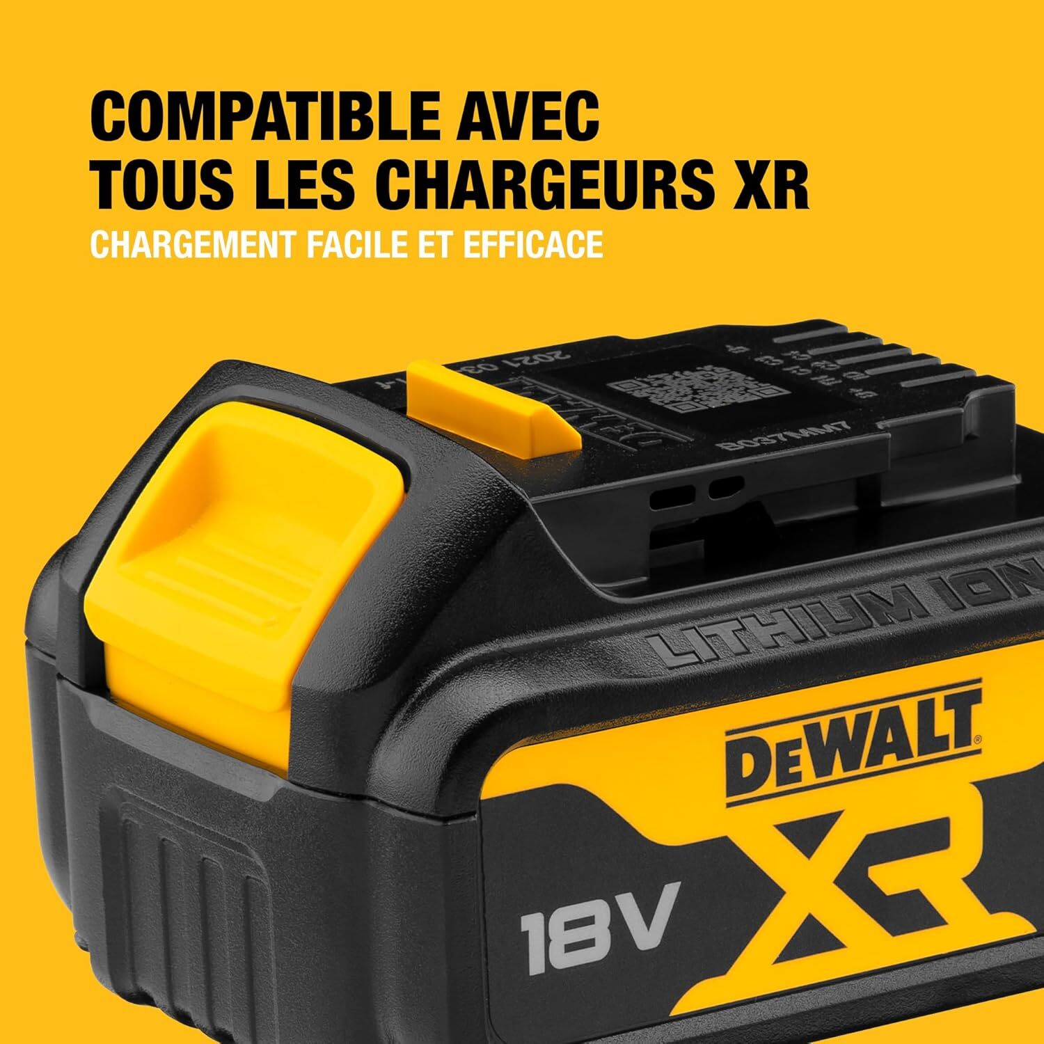 Batterie XR 18V 4 Ah Li-Ion - DEWALT - DCB182-XJ